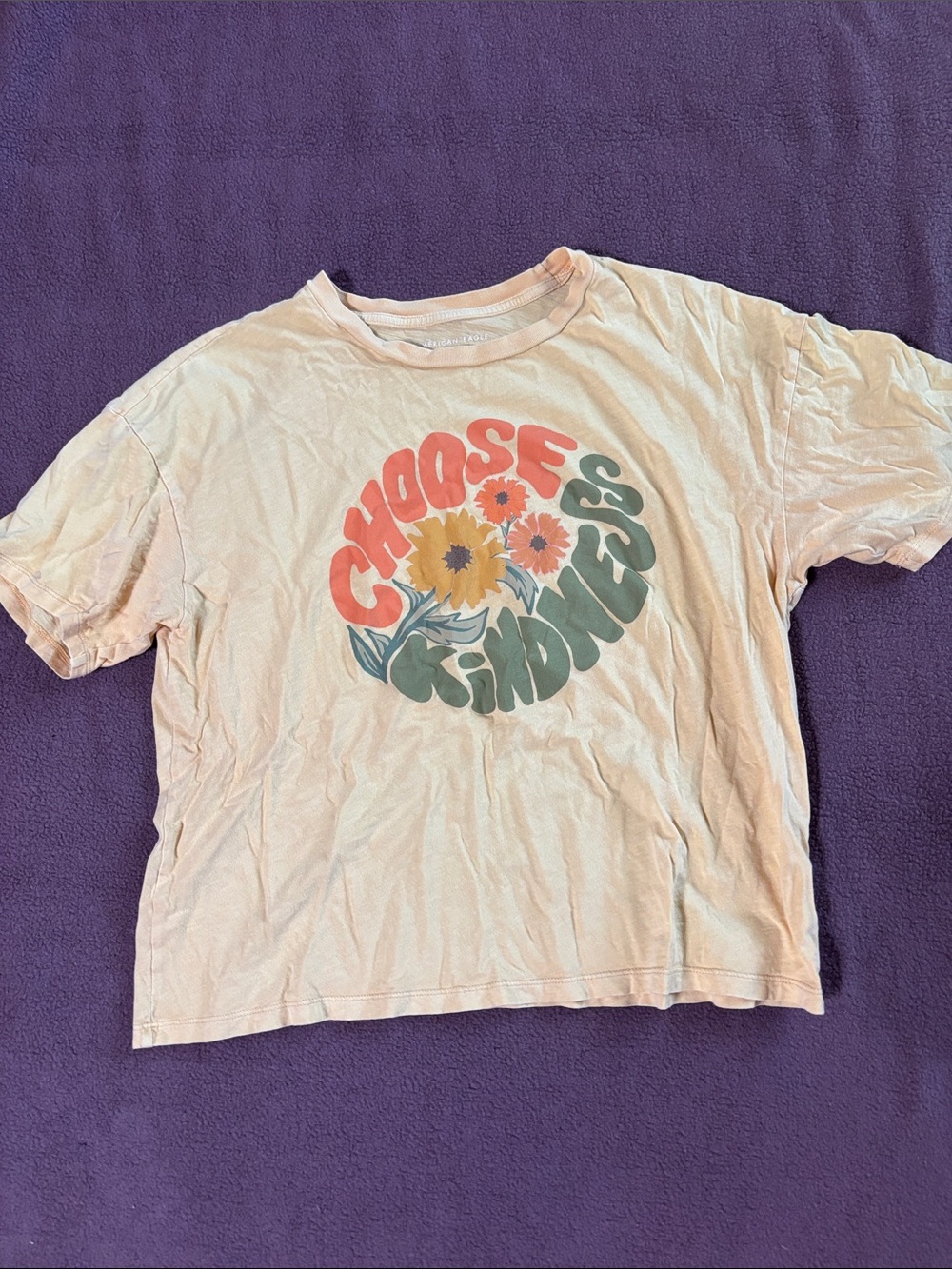 AE Peach Graphic "Choose Kindness" Tee